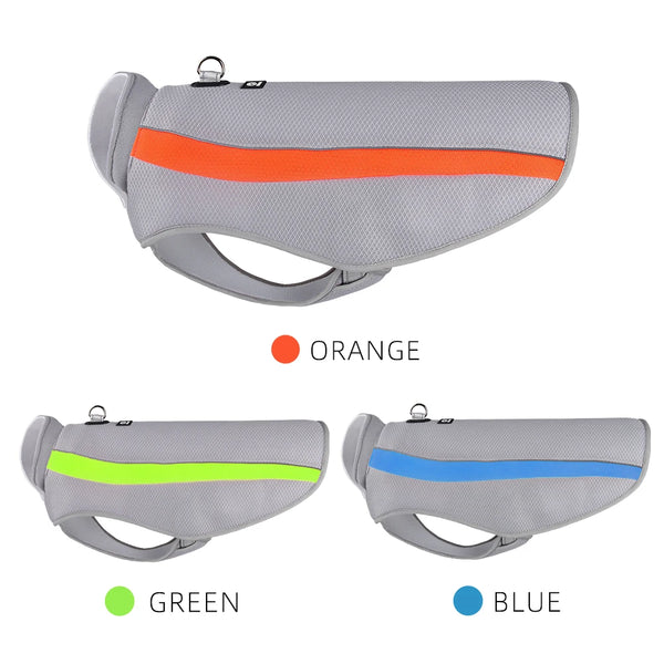 Reflective Breathable Mesh Cooling Vest for Dogs