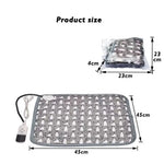 TLX-9650176 Waterproof Outdoor Blanket for Dogs and Cats, 45x45cm, Lightweight Oxford Cloth, Hand Wash, Blue Grey Yellow - Image 2
