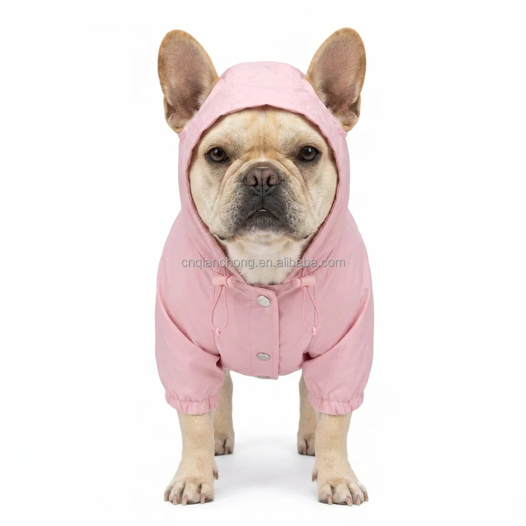 Reflective padded waterproof coat for dogs