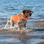 TLX-4079616 Reflective Padded Dog Life Jacket for Swimming and Boating, Orange, Sizes S, M, L - Image 3