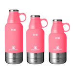 TLX-0540672 Portable Emergency Water Container for Dogs - Stainless Steel, Manual Waterproof, Outdoor Use, Rounded Shape - Image 9