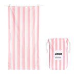 TLX-6406144 Dog Beach Towel Microfiber Fabric Stripe Pattern 80x160cm Lightweight Outdoor Use - Image 11