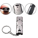 TLX-0409600 Emergency Whistle for Dogs - Stainless Steel, Lightweight, 58x18mm, Available in Silver, Gold, Black, Multi - Image 5