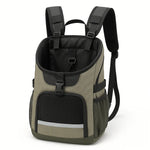 TLX-9191424 Reflective Waterproof Dog Hiking Harness with Saddle Bags for Urban Commuting and Travel - Image 4