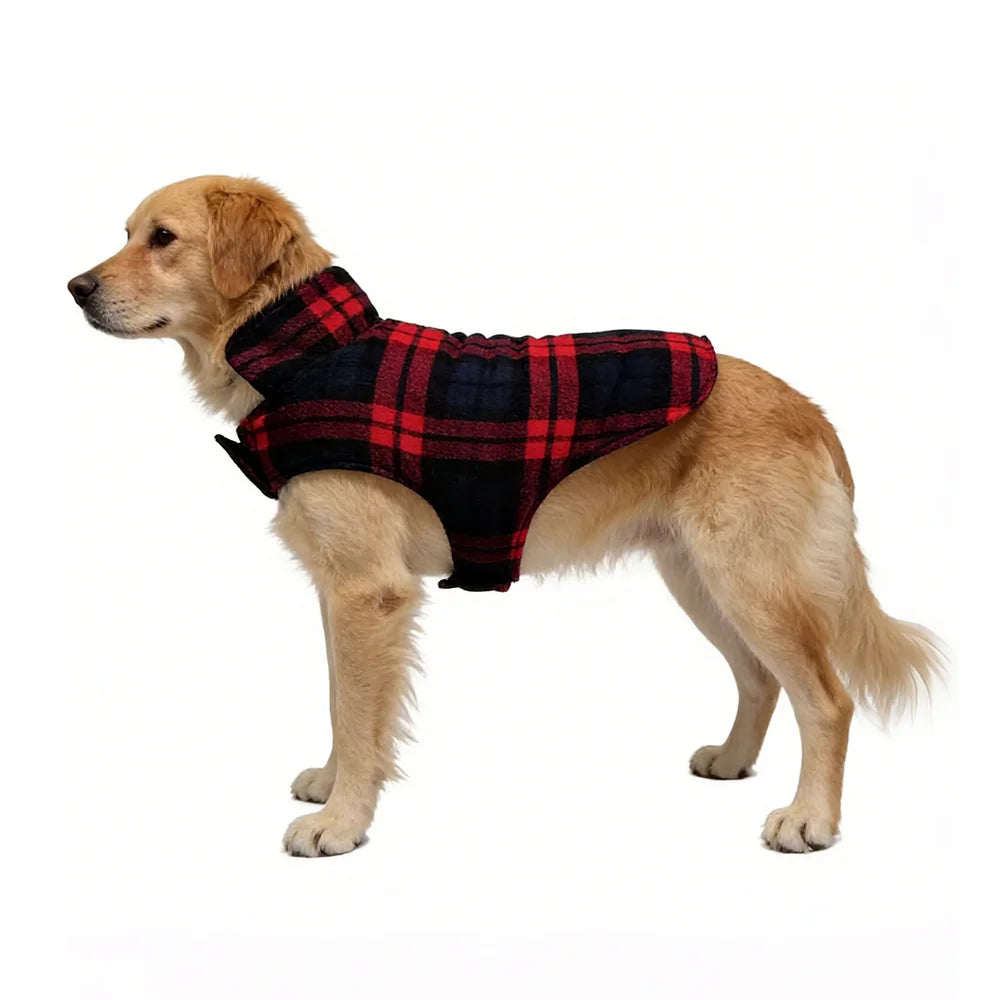 Weather resistant jacket for dogs