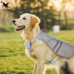 TLX-6668288 Cooling Vest for Dogs, Light Grey, Three Layer Mesh and Needle-Punched Cotton, Sizes S, M, L, XL, Summer Coats & Jackets - Image 2