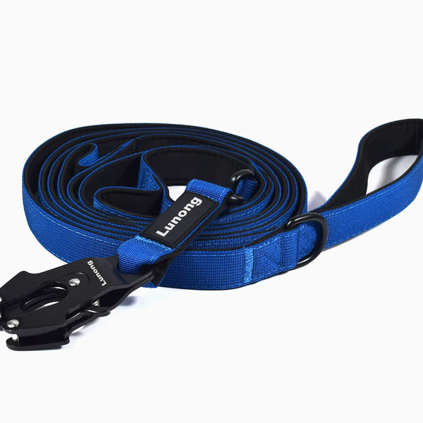TLX-3921536 Adjustable Tactical Dog Harness for Training and Outdoor Walks, Durable Nylon, Suitable for Small to Giant Breeds, Lightweight and Easy to Clean