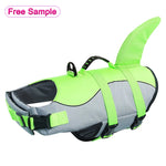 TLX-4374528 Breathable Mesh Dog Life Jacket for Swimming and Boating, Adjustable and Lightweight, Striped Design - Image 9
