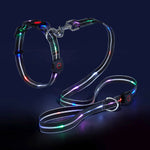 TLX-0114688 Adjustable Breathable Mesh LED Dog Collar Light, Nylon, Striped Pattern, Large Medium Giant Size - Image 7