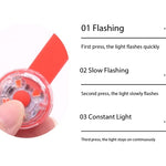 TLX-0147456 Waterproof Rechargeable LED Collar Light for Dogs, Silicone Material, Lightweight Design - Image 6